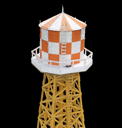 Amache Water Tower in 3D