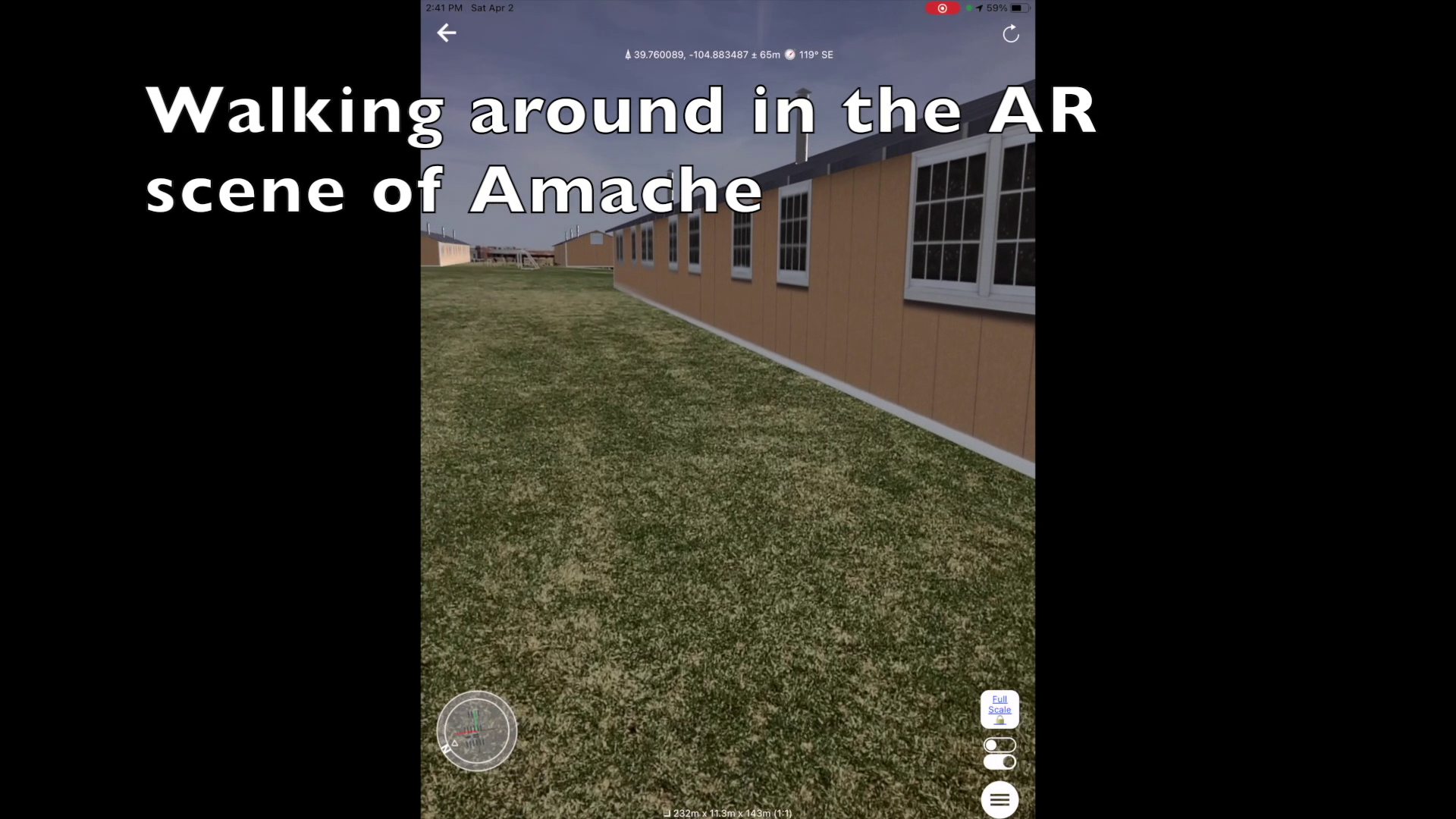 Amache AR full scale